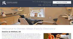 Desktop Screenshot of albandental.com